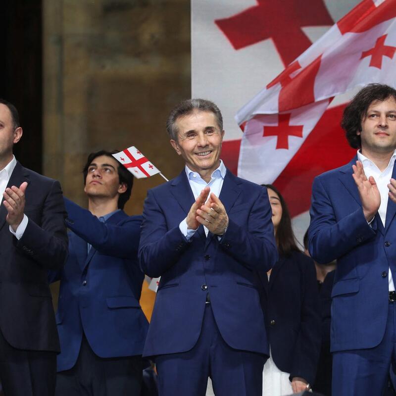prominent figures of the Georgian Dream party