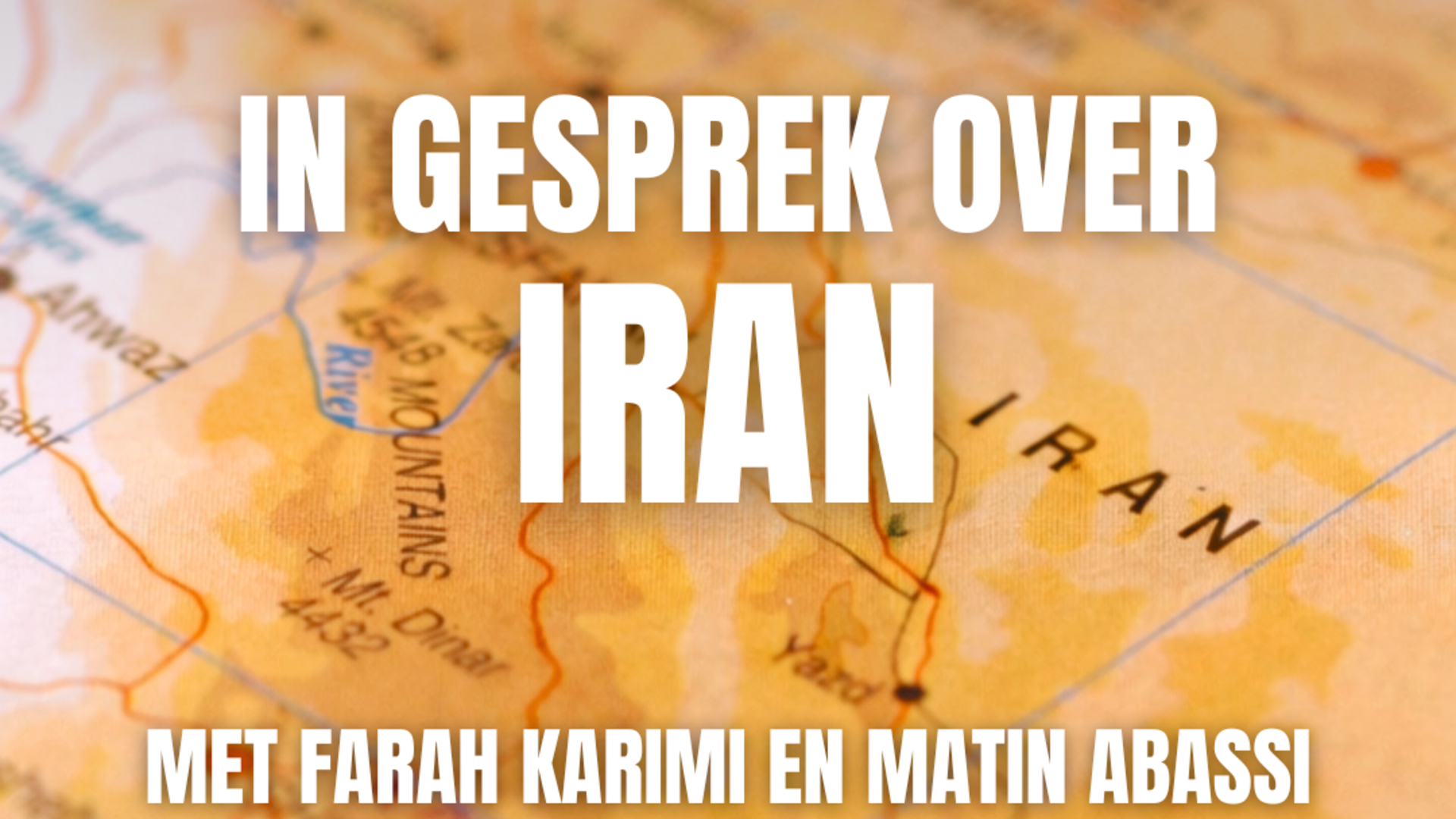 In gesprek over Iran